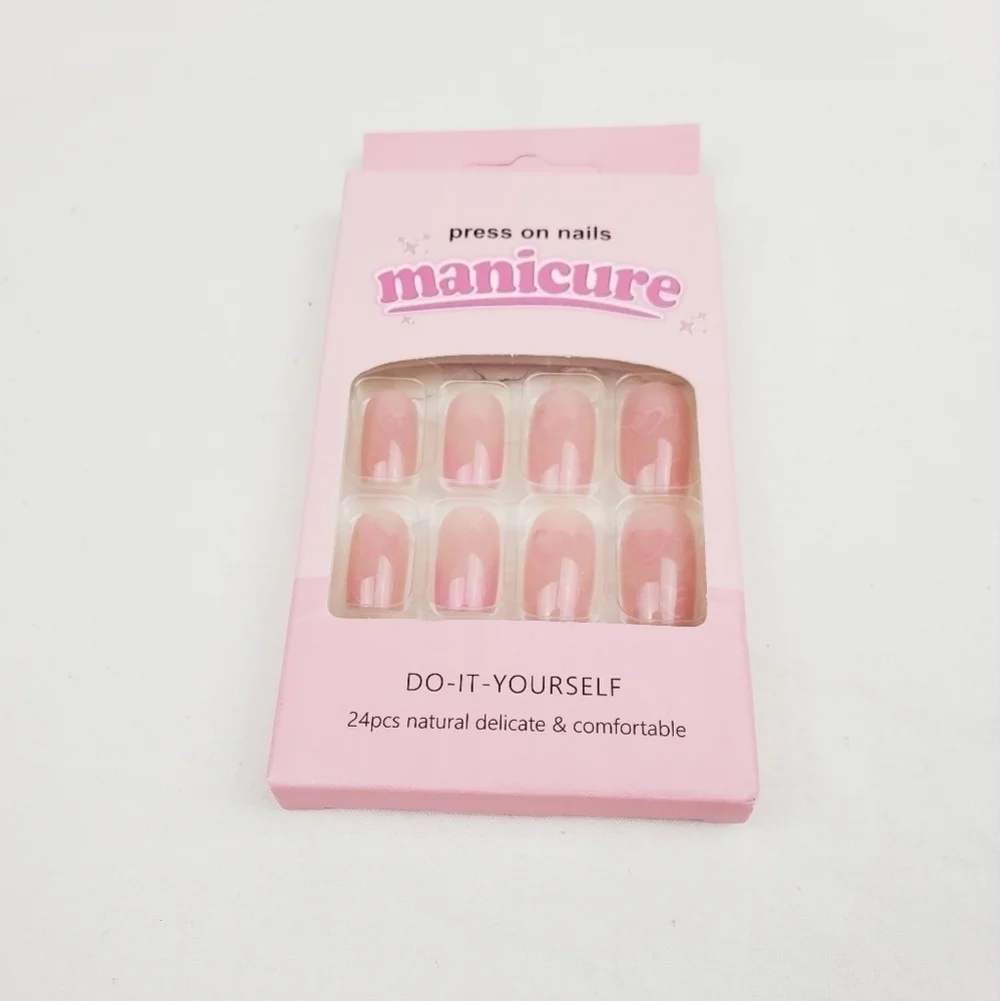 24 Pieces Fake Press On Nails